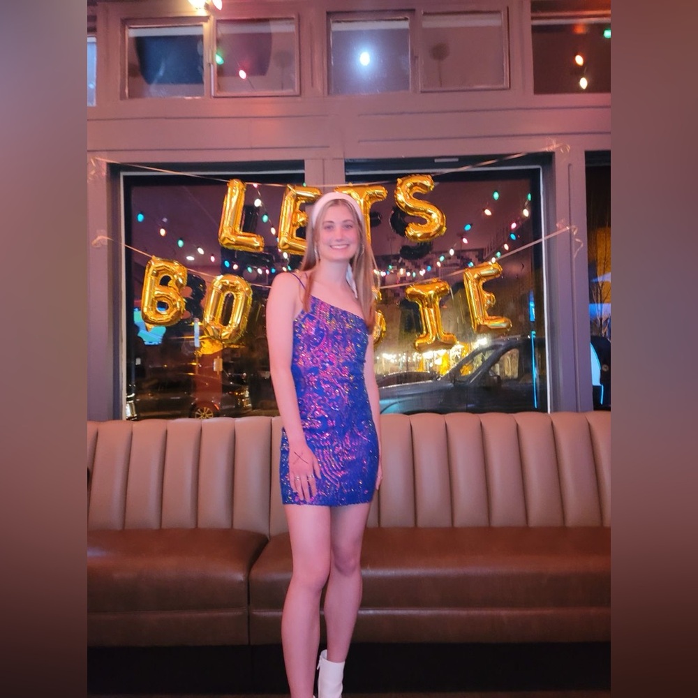 Sparkly Semi-Formal Dress